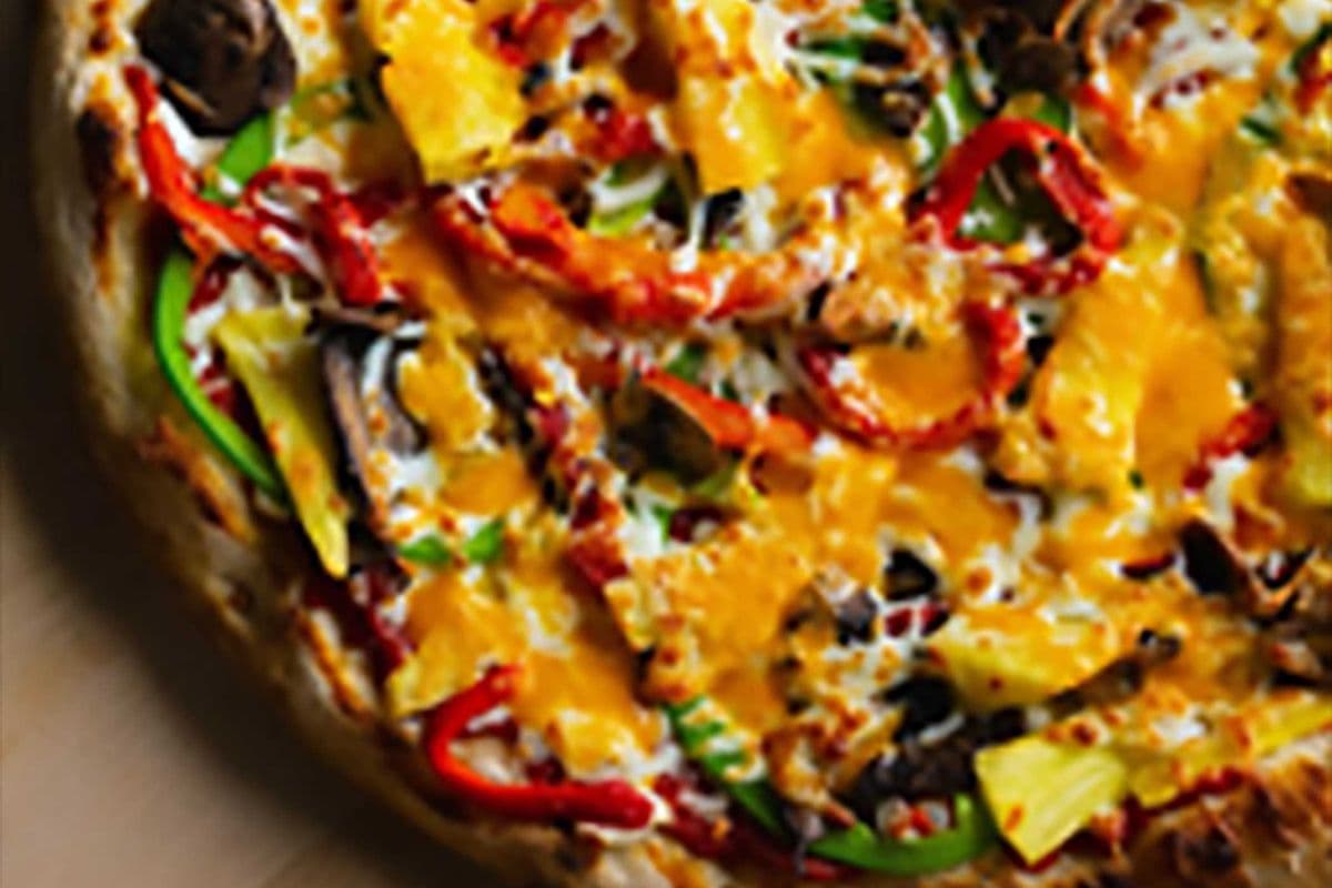 9" Spring Veggie Pizza (6 slices)