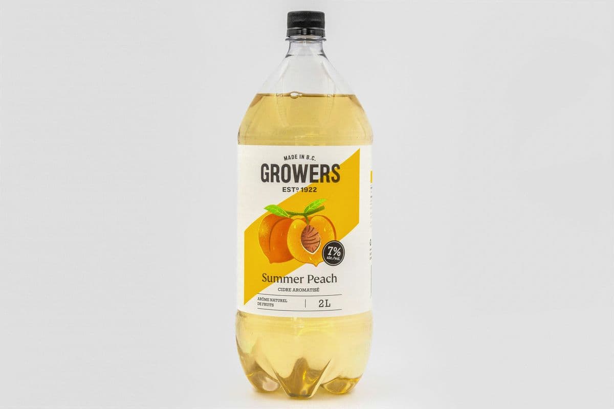 Growers Peach Cider 2LT (1 x 2 L)