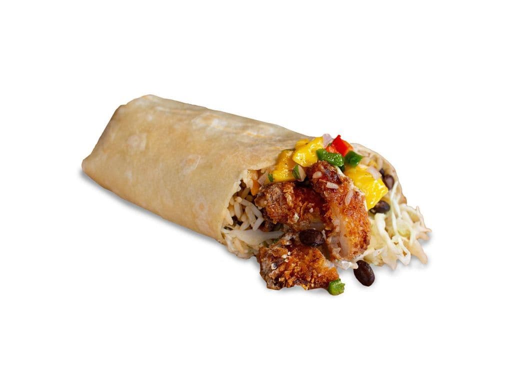^Mango Shrimp Burrito
