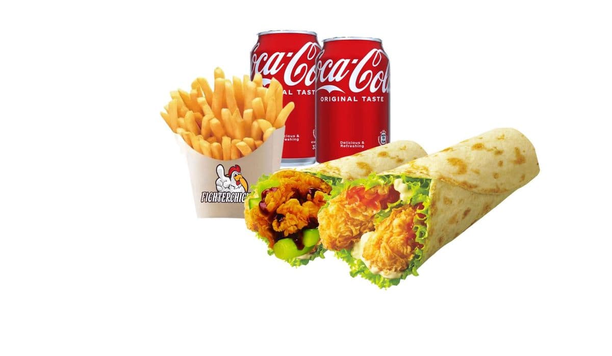 Chicken Wrap & Fish Wrap Combo