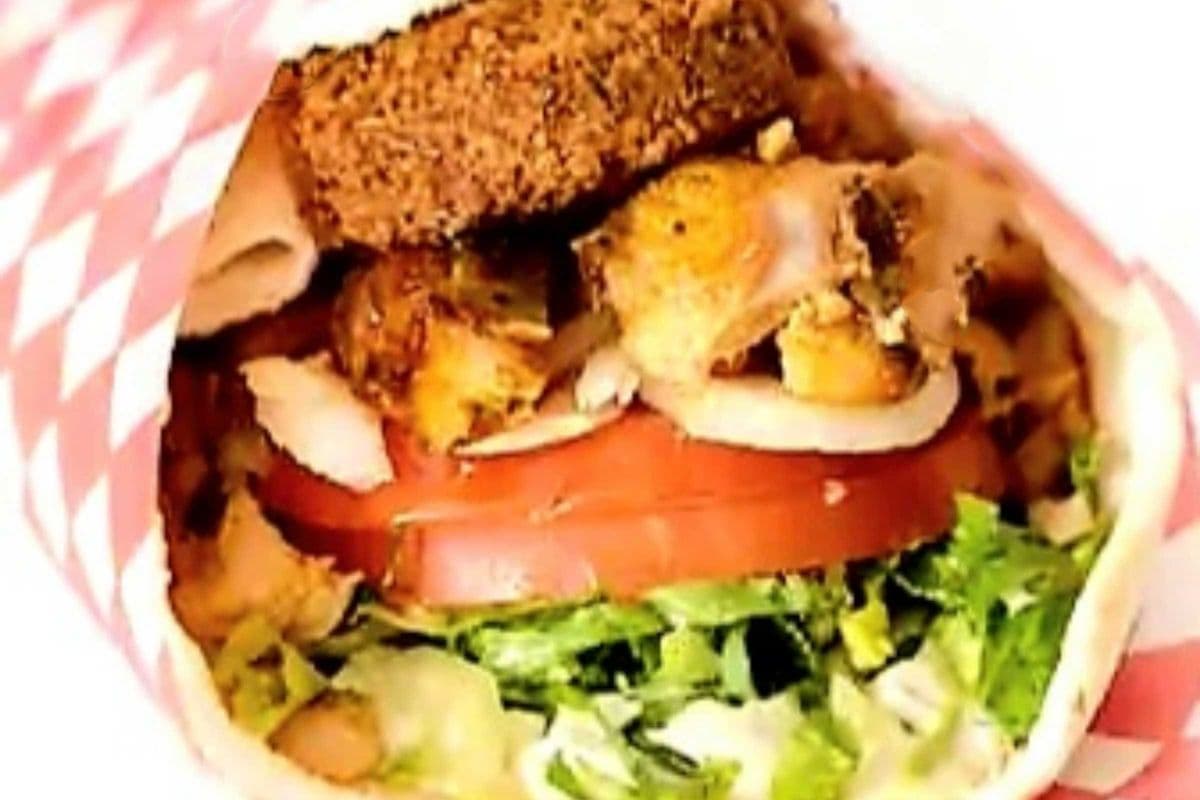 Chicken and Falafel Mix Wrap