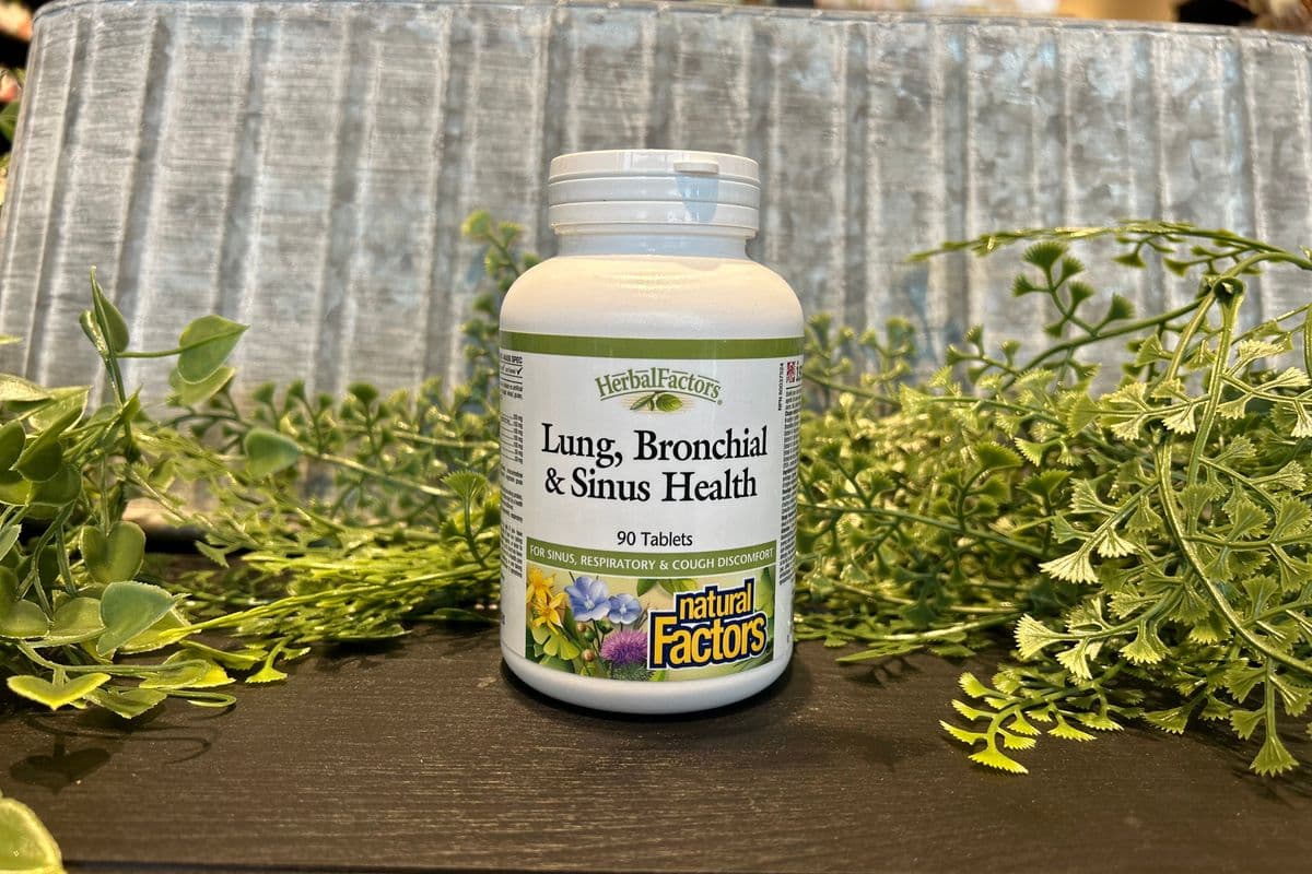 Natural Factors Lung, Bronchial, and Sinus (90 Tablets)