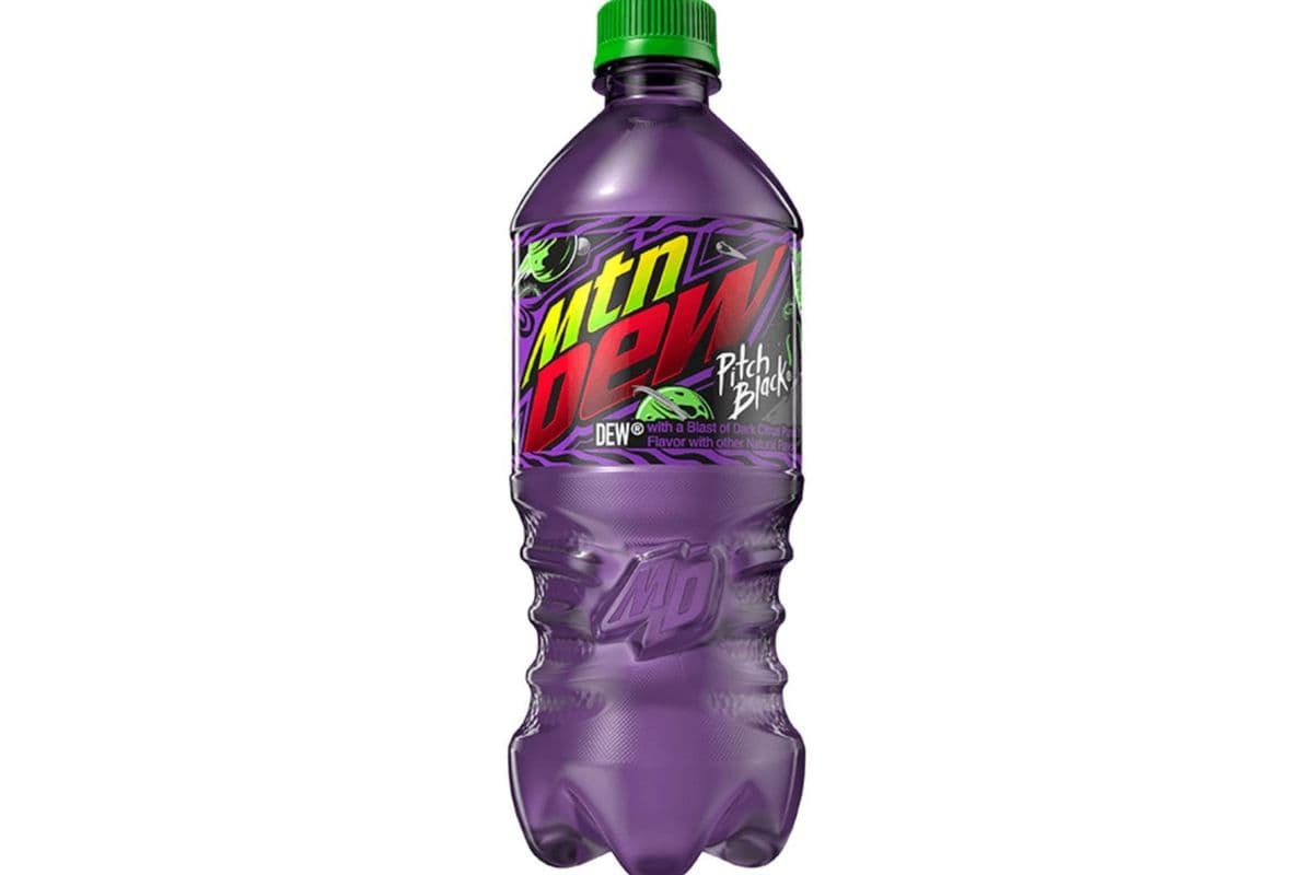Mountain Dew Pitch Black Citrus Punch (591 mL)