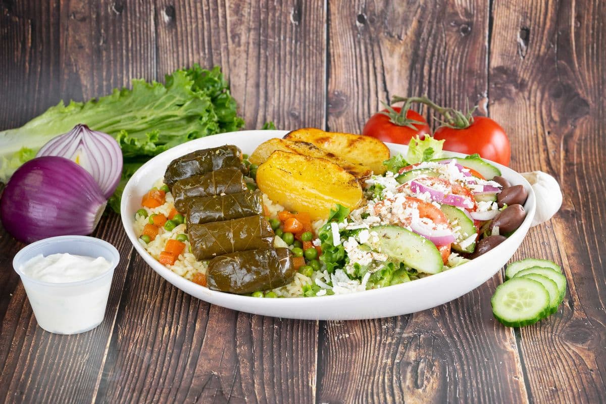 Dolmades Meal