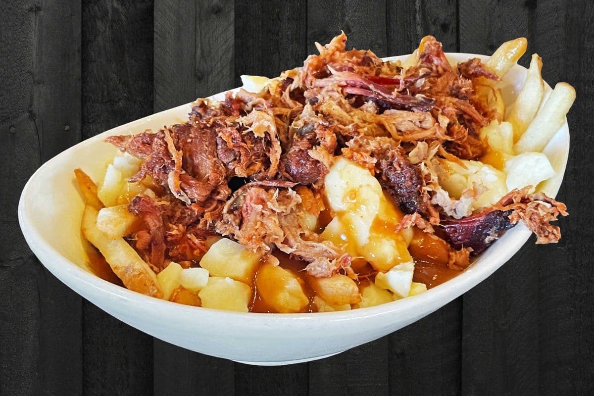 Poutine au porc effiloché / Pulled Pork Poutine