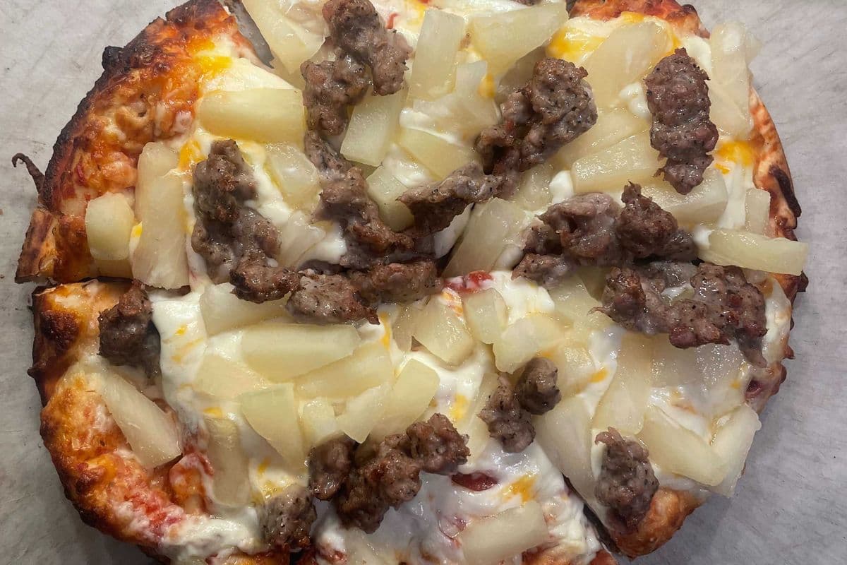 8" Small Derek Pizza
