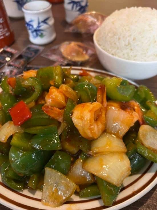 47. Crevettes szechuannaises / Shrimp Szechuan Style / 47. Crevettes szechuannaises / Shrimp Szechuan Style