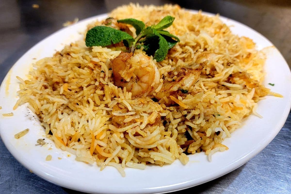 Shrimp Biryani