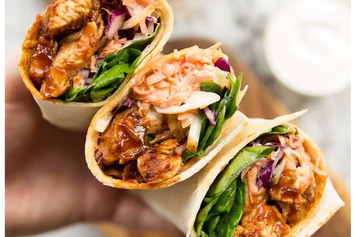 Butter Chicken Wrap