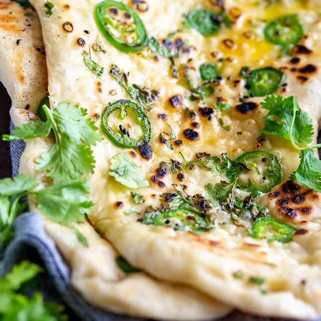 Jalapeno Cheese Naan- OO