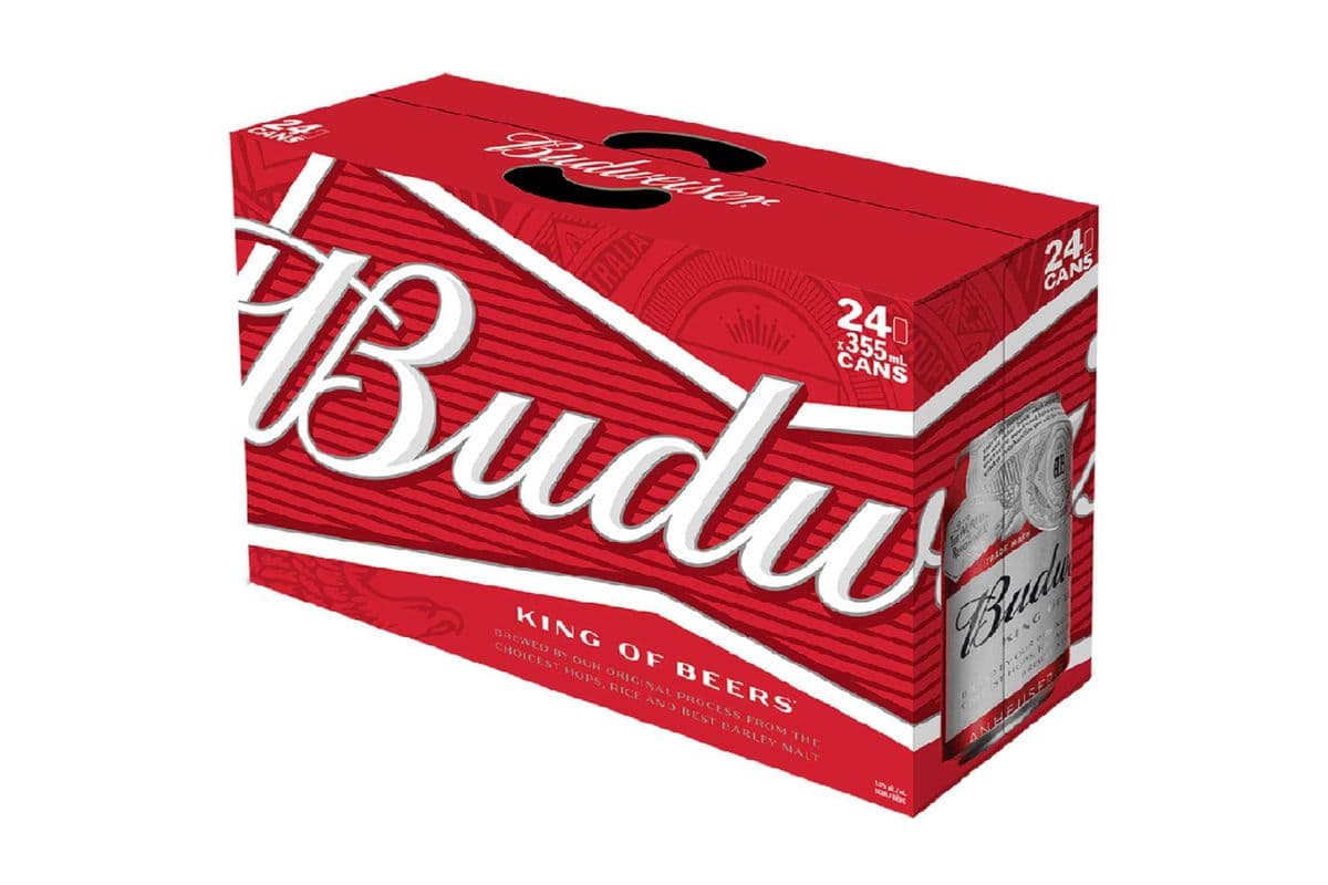 Budweiser (24 Pack Cans) (24 x 355 ml)