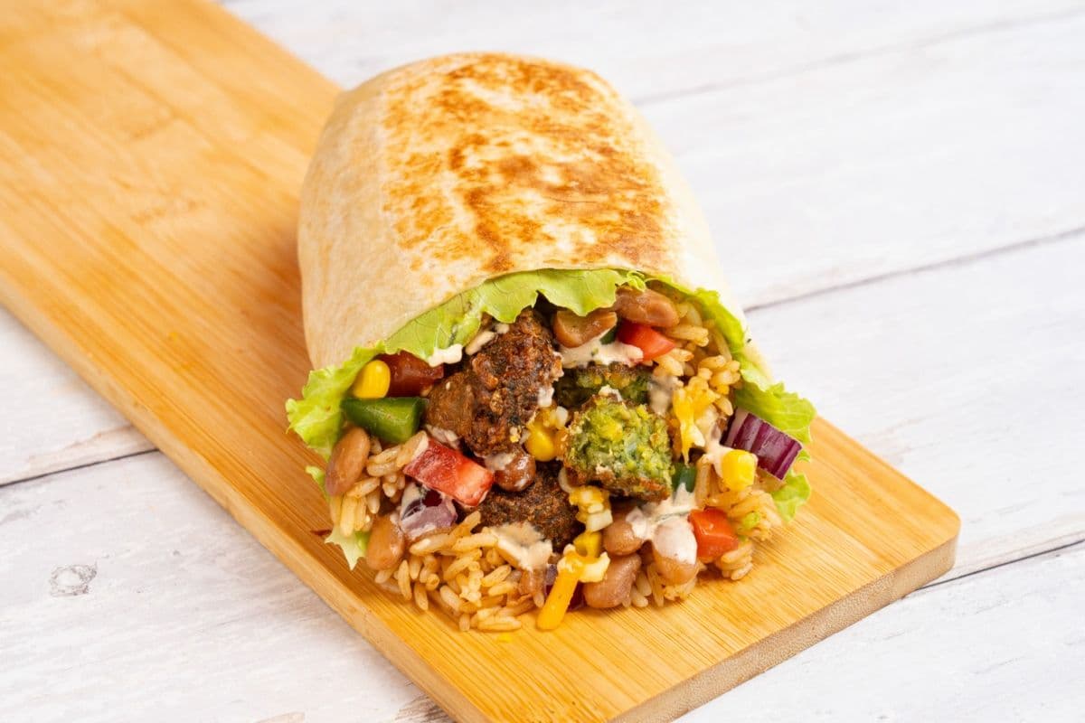 Burrito aux falafels / Falafel Burrito
