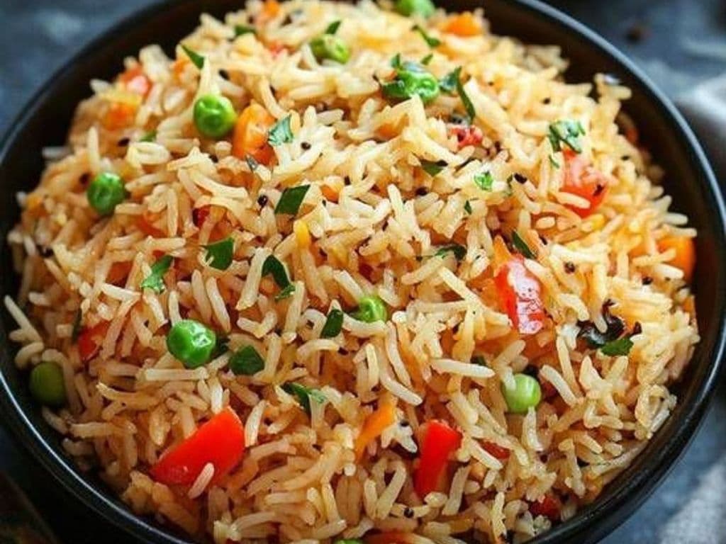 Desi Hakka Fried Rice