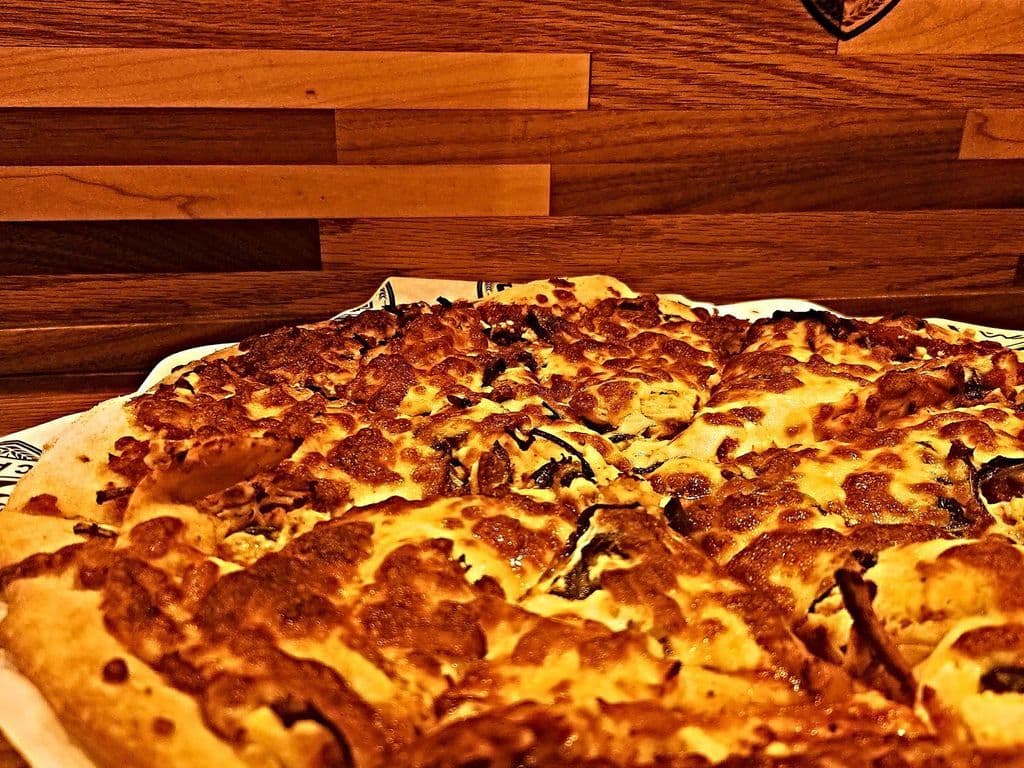 Chicken Spinach and Feta Pizza
