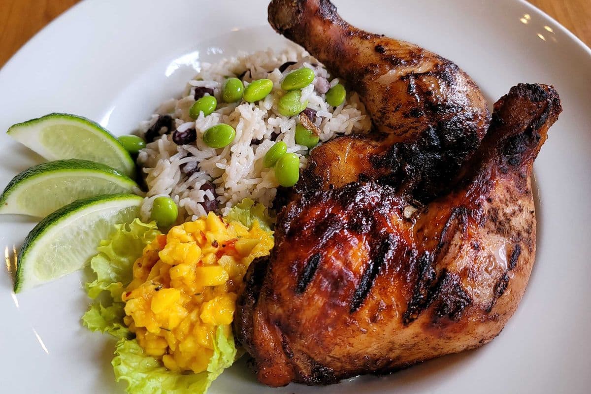 Jerk Chicken with Coconut Lime Rice