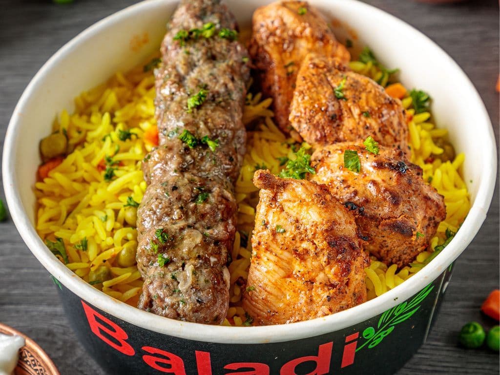 Mix BBQ Rice Bowl