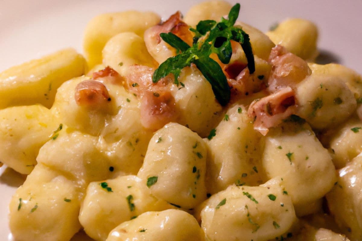 Gnocchi alla Carbonara