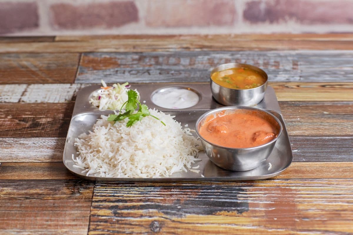 Butter Chicken and Rice