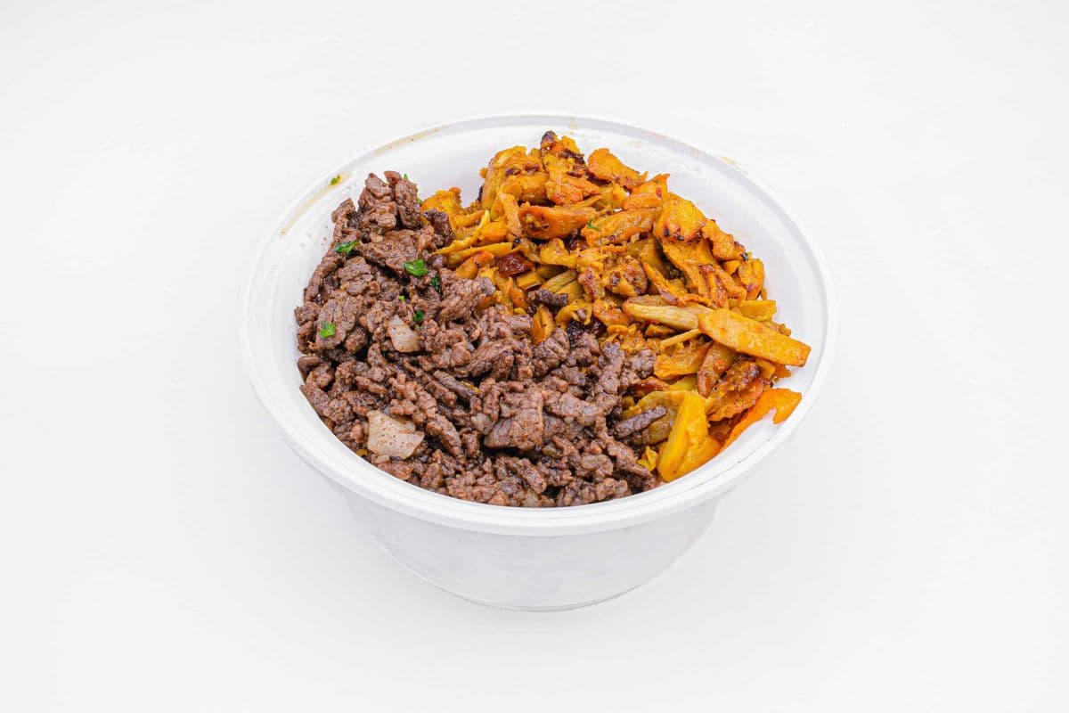 Trio Meat Rice Bowl