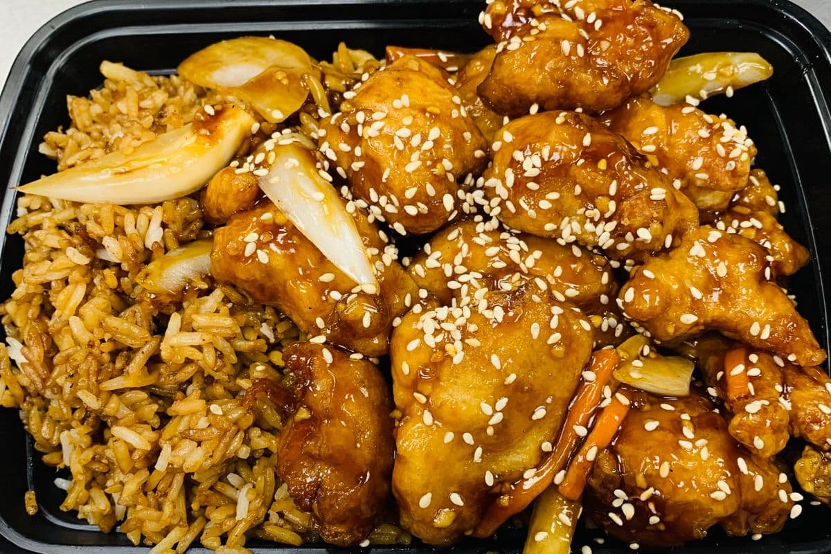 Sesame Chicken Combo