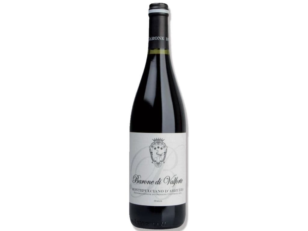 Bouteille Montelpuciano d'Abruzzo, Italie