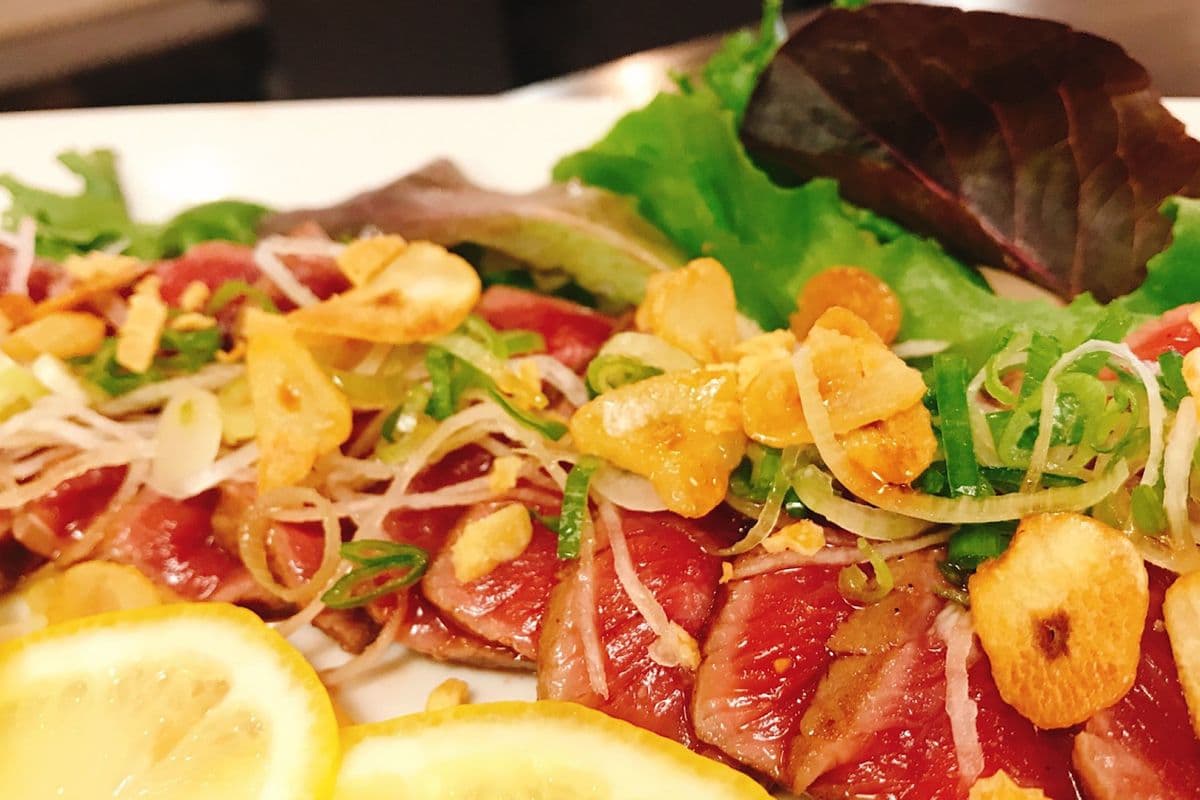 New York Steak Tataki