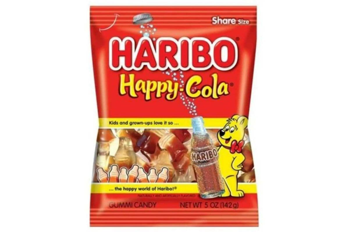 Happy cola. (Haribo) (142 g)