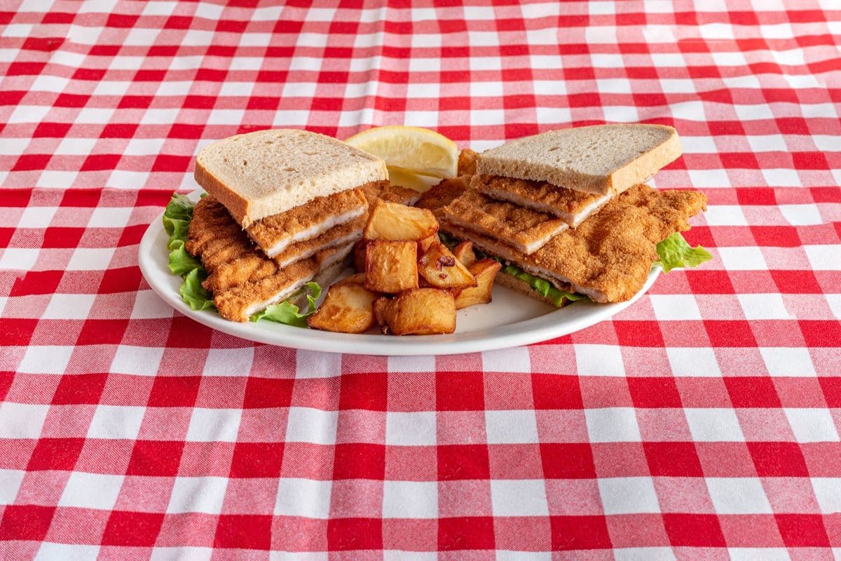 Wiener Schnitzel Sandwich