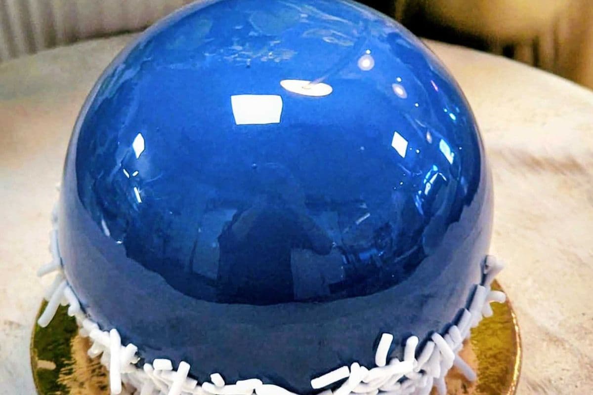 Blueberry Mousse Truffle Mini Cake