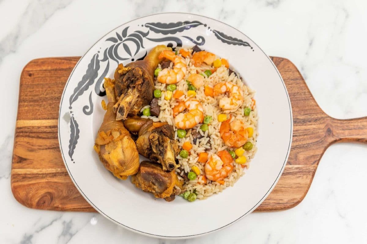 Fried Rice with Chicken