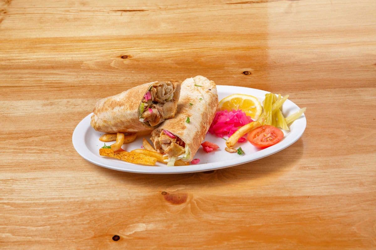 6. Trio Shawarma Mixed Wrap