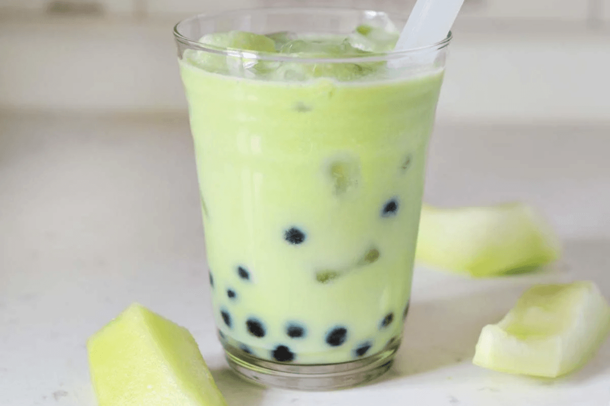 Honeydew Bubble Tea