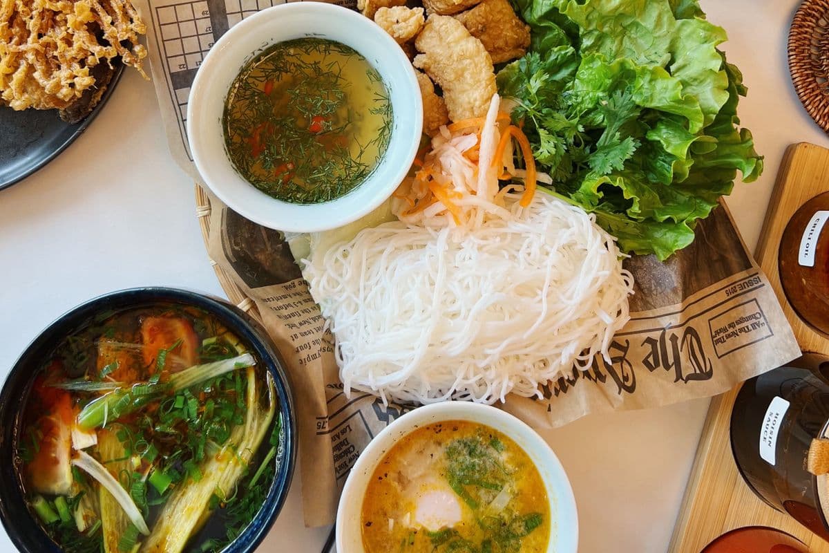 Bún Cá Chấm / Hà Nội Style Fish Vermicelli Platter