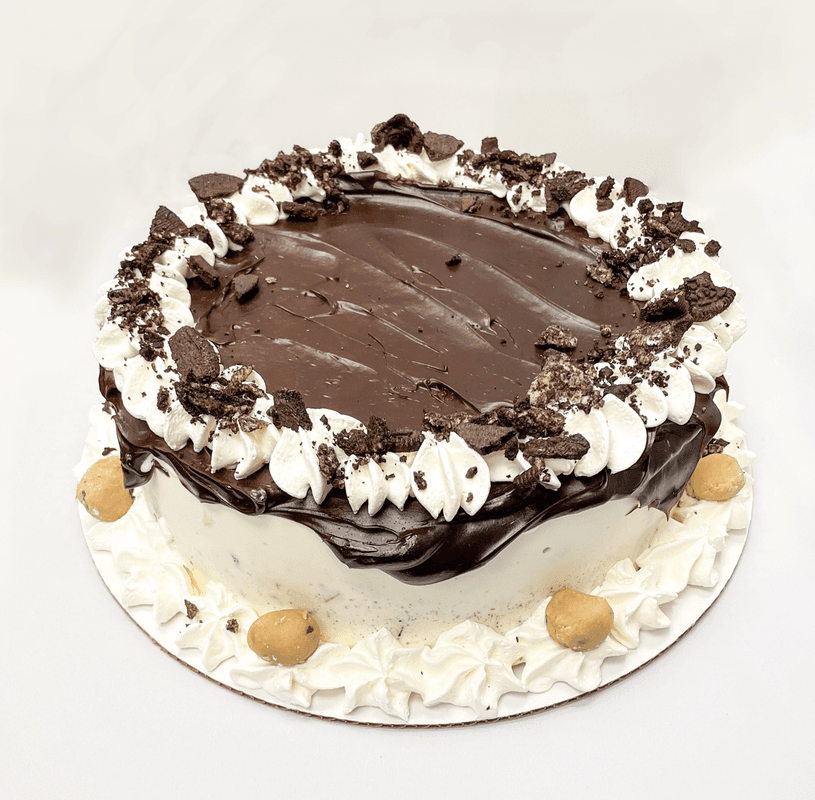 Large Cookie Dough Drizzle Ice Cream Cake