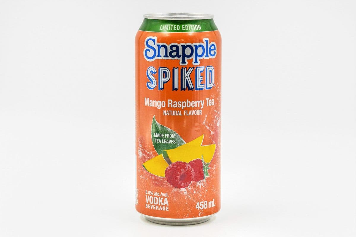 SNAPPLE SPIKED MANGO RASPBERRY TEA 458ML (1 x 458ML)
