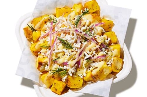 Feta Loaded Potatoes