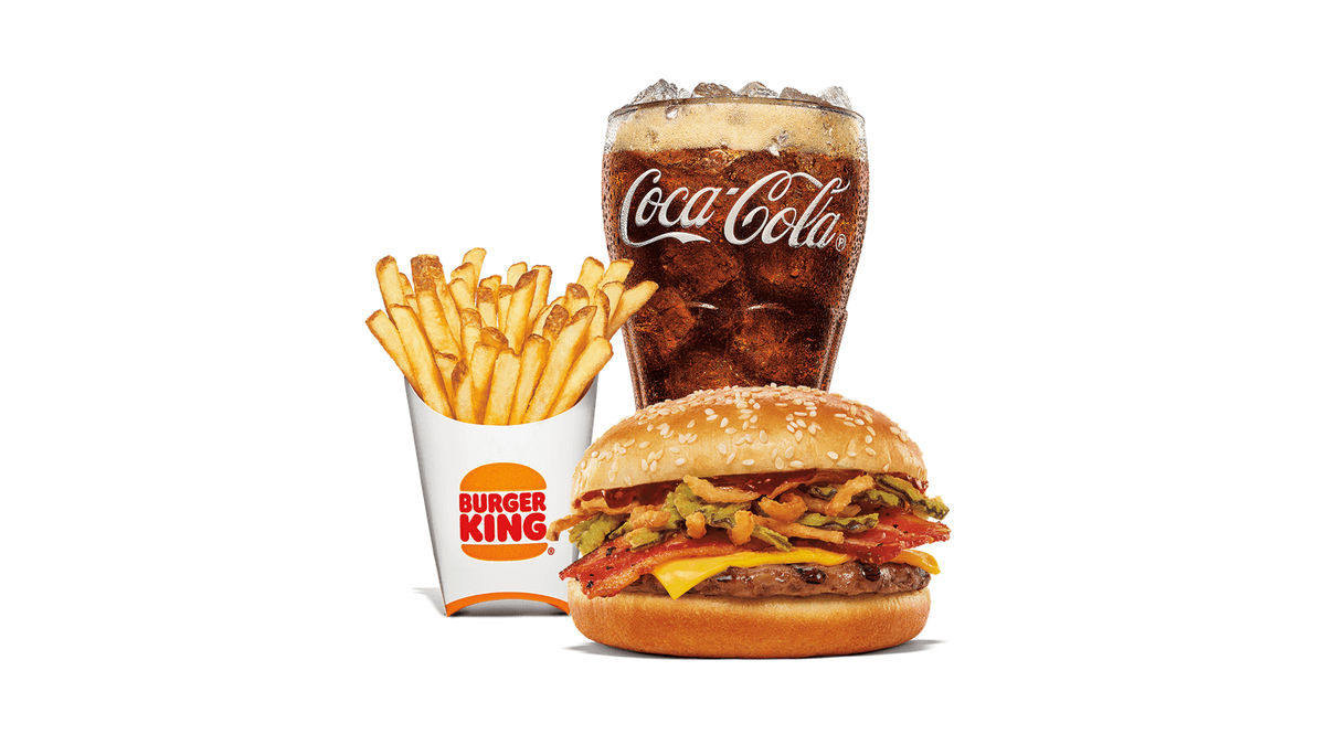 Maple Bacon BBQ Whopper® Jr. Medium Combo