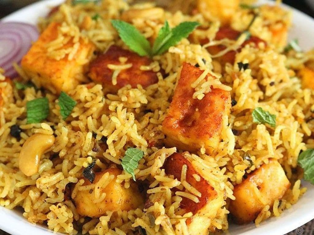 Paneer Biryani