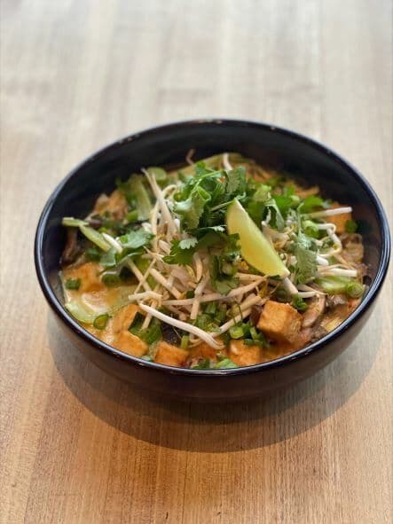 Vegan Thai Curry Laksa