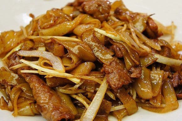 N5. Beef Thick Rice Noodle (Ho Fun) 干炒牛河