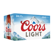 Coors Light (24 Bottle x 341 mL)
