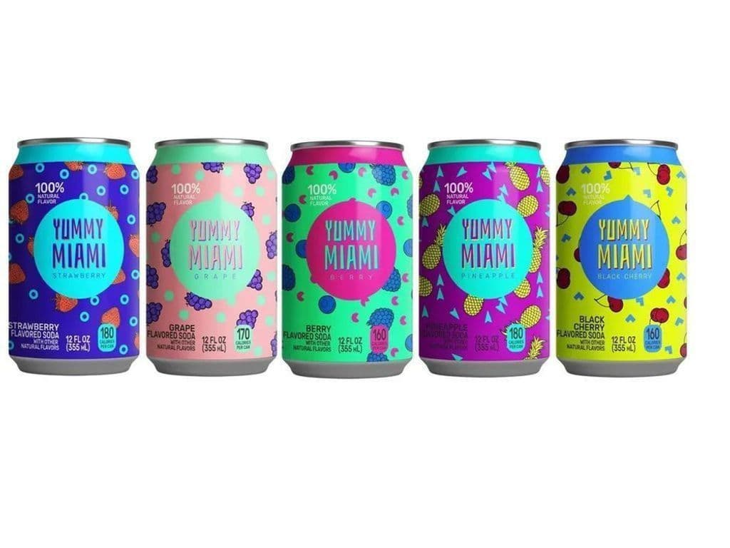 Yummy Miami Soda (355ml)