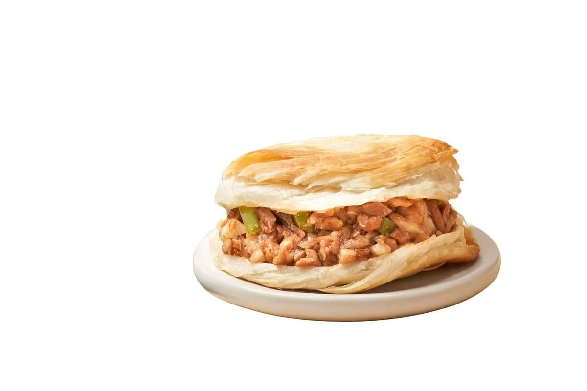 酥皮千层肉夹膜