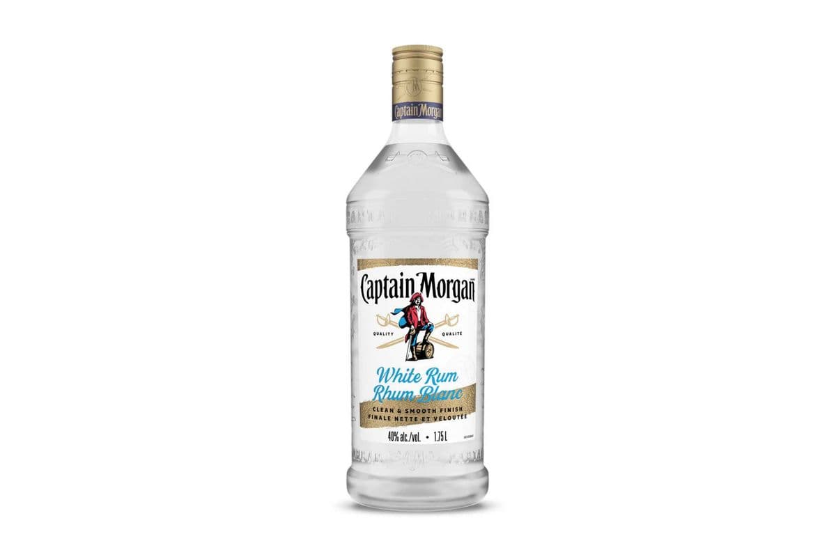 Captain Morgan White Rum (1 x 1.75L)