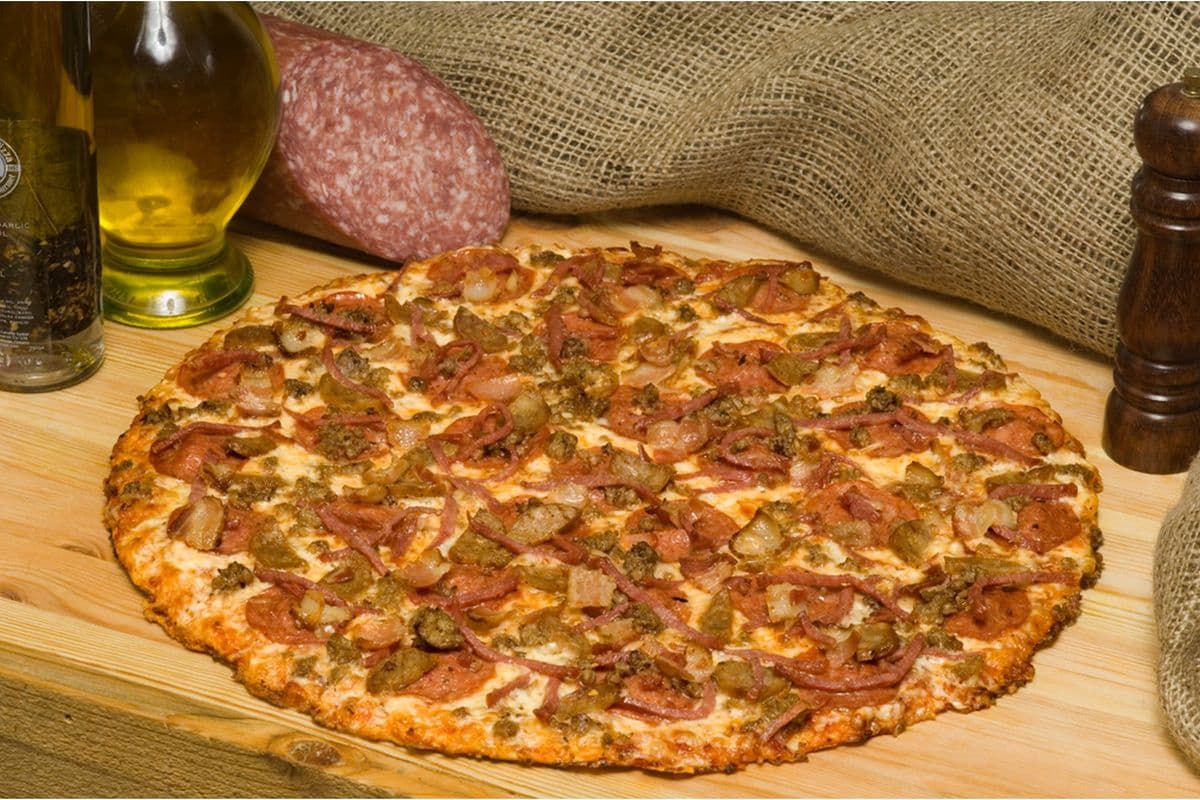 14" Large Mamma's Meat Amore Pizza