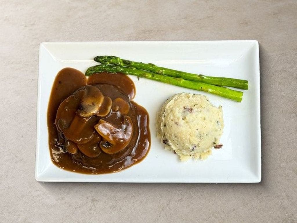 LITE HAMBURGER STEAK (1PC)