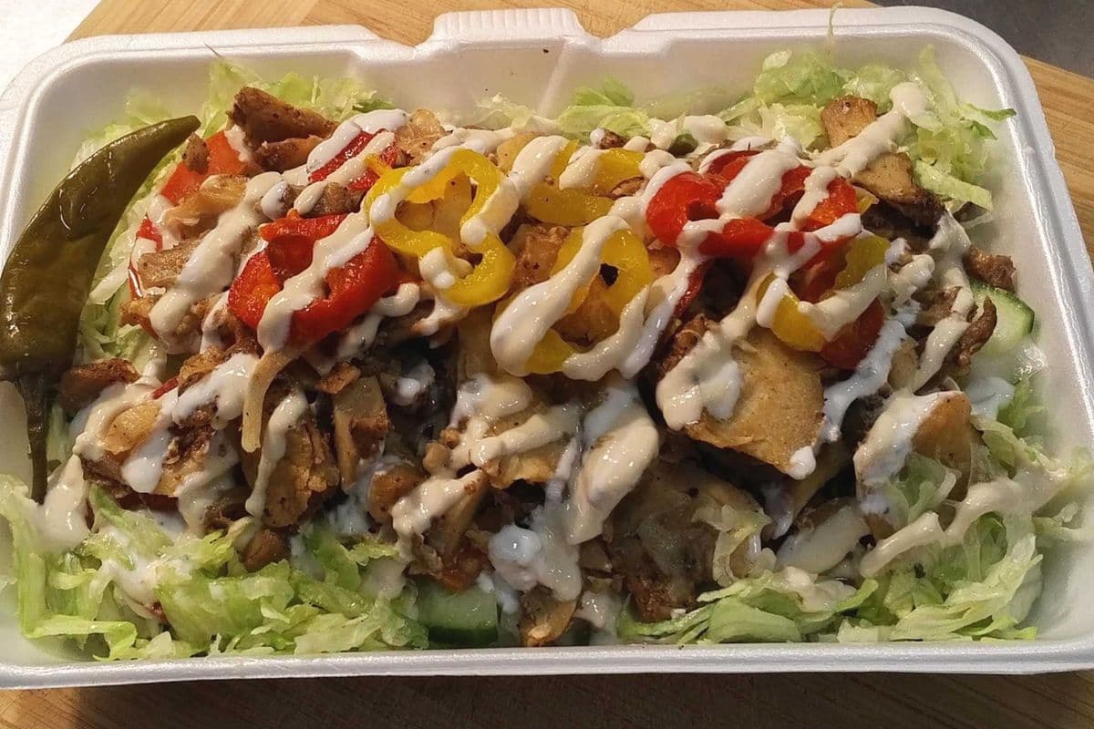 Chicken Doner Salad (GF, Keto, Halal)