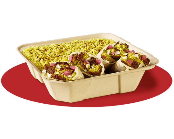 Falafel Shawarma Saj Box