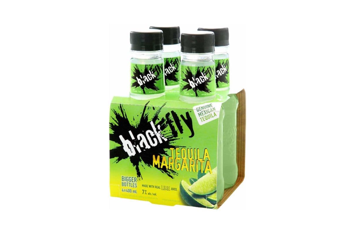 771357. BLACK FLY TEQUILA MARGARITA (4 x 400ML (BOTTLES))