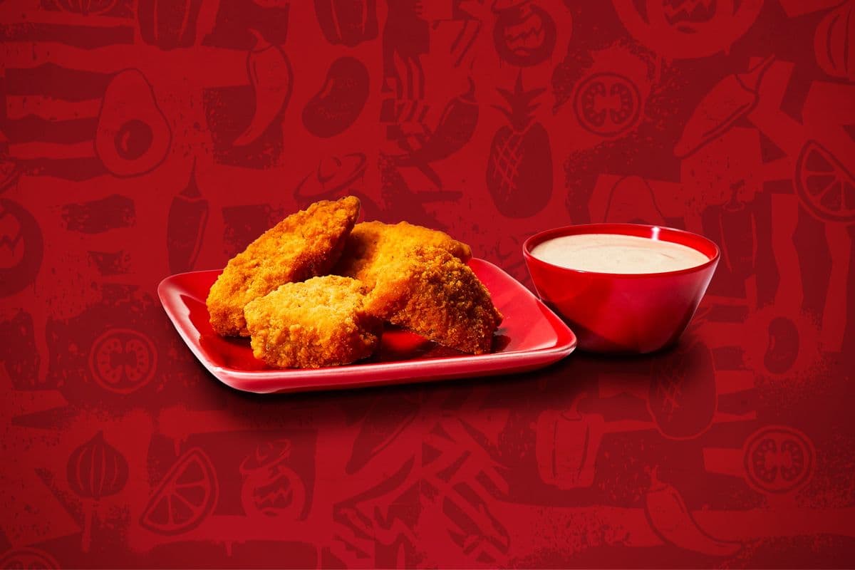Crunchy Chicken Bites with Dip